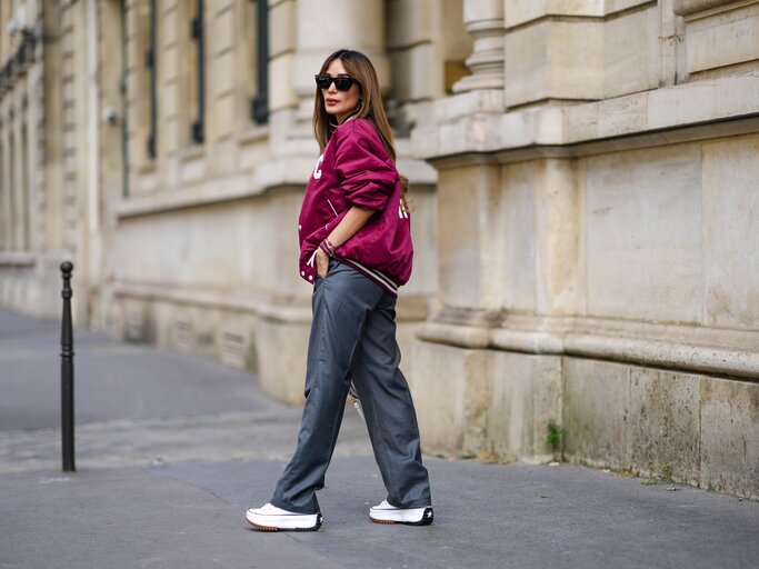 Rosa clearance sneaker kombinieren